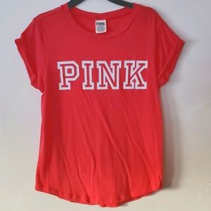 PINK coral tee
